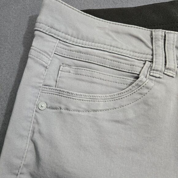 Democracy Women 14 Gray Ab Technology Mid Rise Skinny Jeans Stretch - Picture 5 of 13